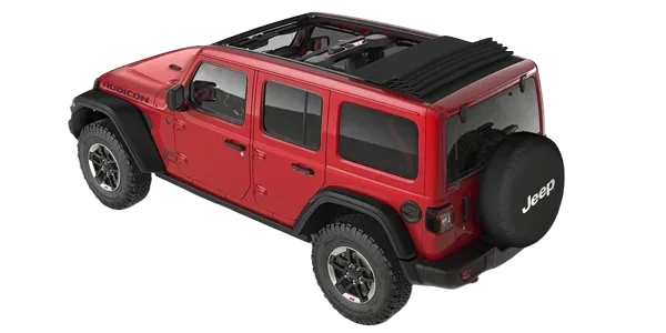 Alquiler de Jeep Wrangler L Skyone Aut en Ibiza